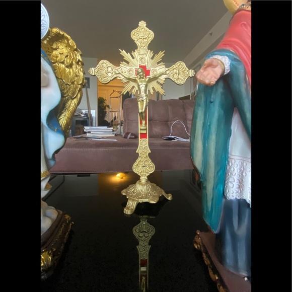 Collection of  angels and saints statues - vintage, antique, and modern - Picture 10 of 15